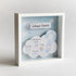 Shadow Box Birth Statistics Frame - Hot Air Balloon - Blue